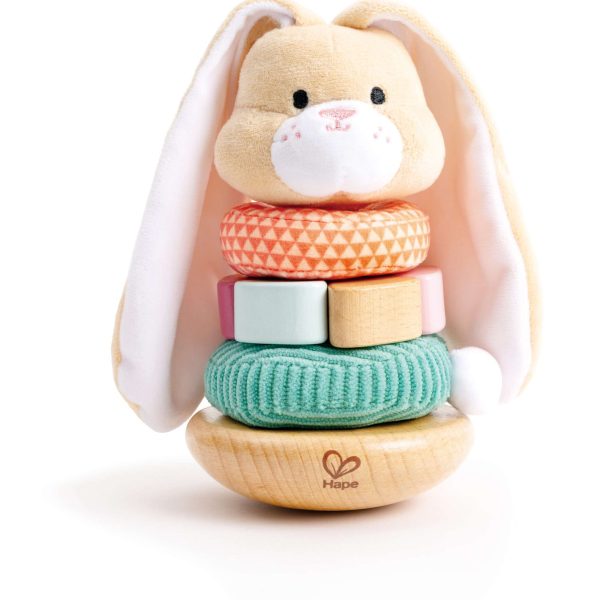 Bunny Stacker – Montessori Nyuszika (10 hó+)