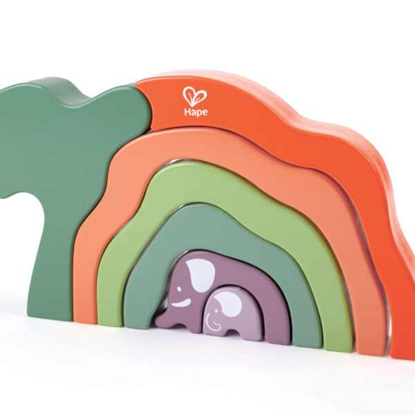 Szafari Elefánt Íves Építő 24hó+