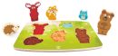 Erdei Állatos Tapintásos Kirakó 24hó+